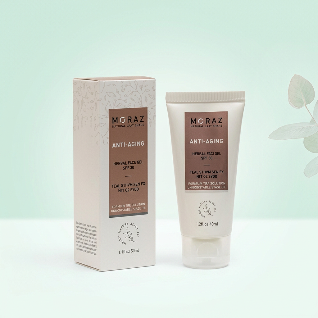 Moraz Anti-Aging Herbal Face Gel SPF 30