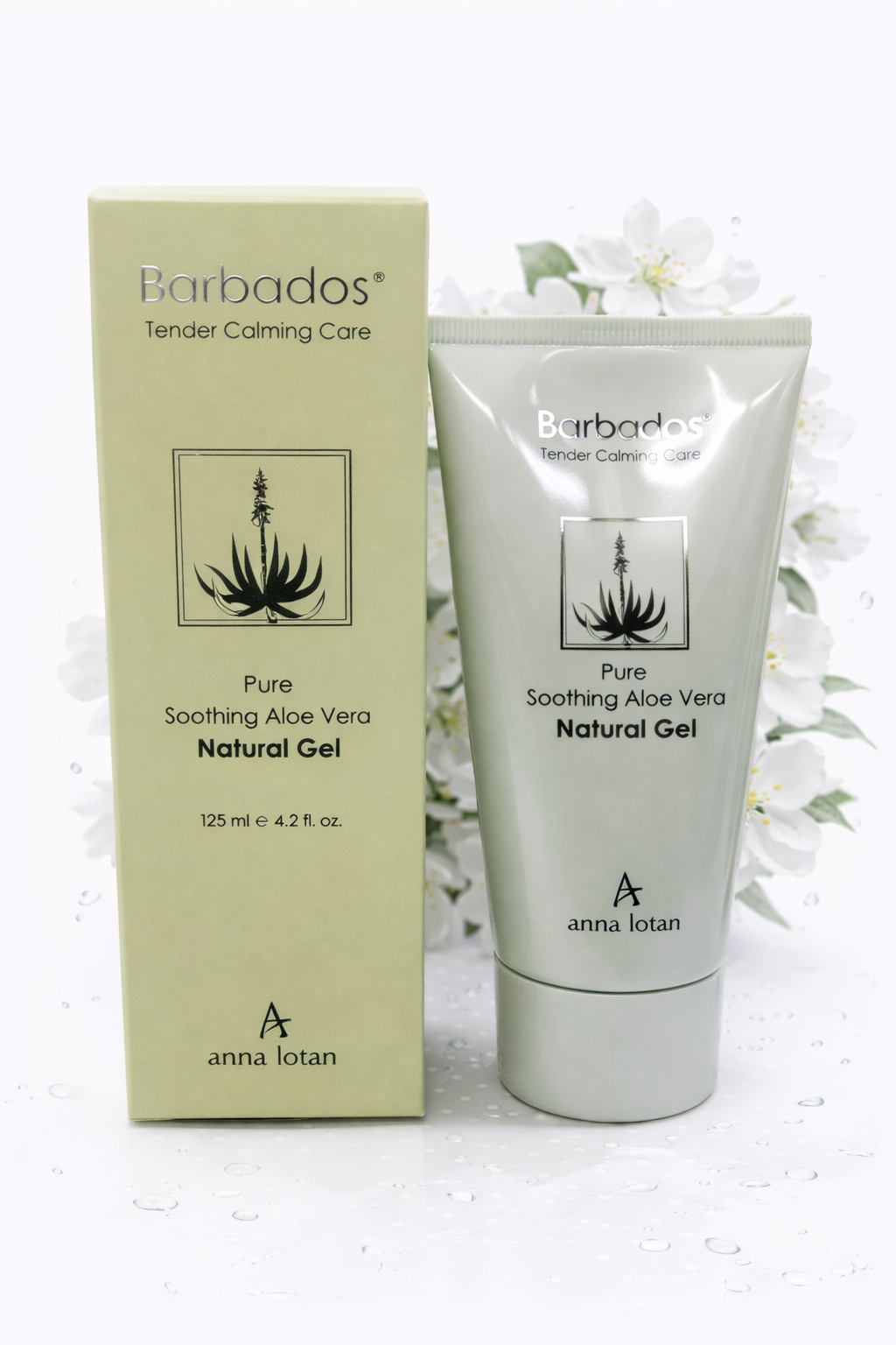 Barbados Zklidňující přírodní Aloe Vera gel