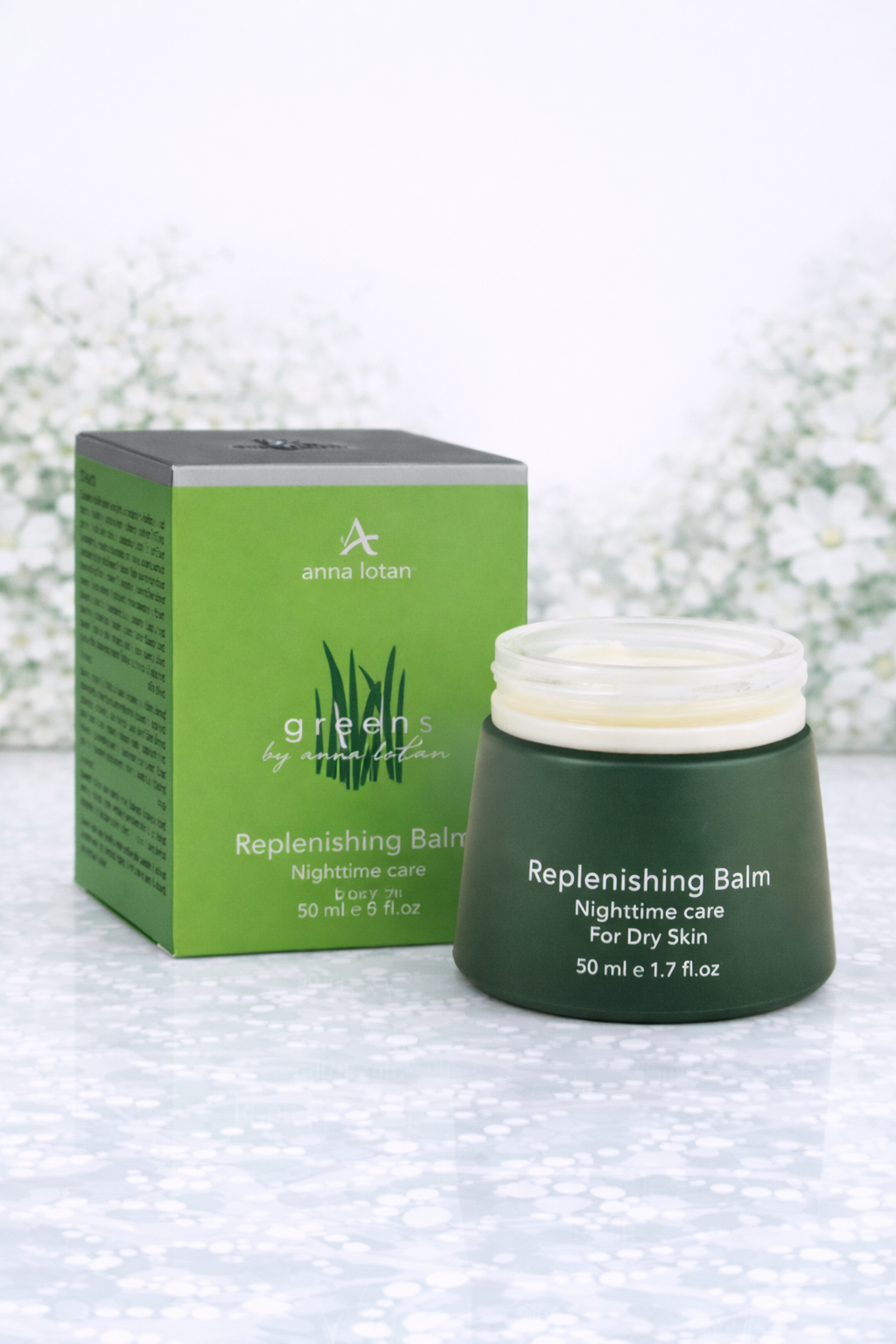 Greens Replenishing balm Noční balzám